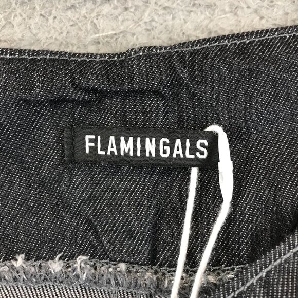 Flamingals Womens Curvy Fit Dark Wash Denim Jeans - Picture 3 of 11